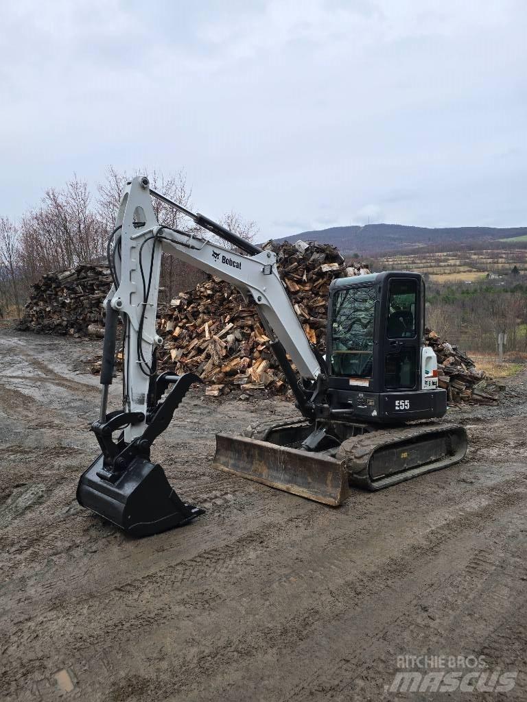 Bobcat E 55 Mini ekskavatoriai < 7 t