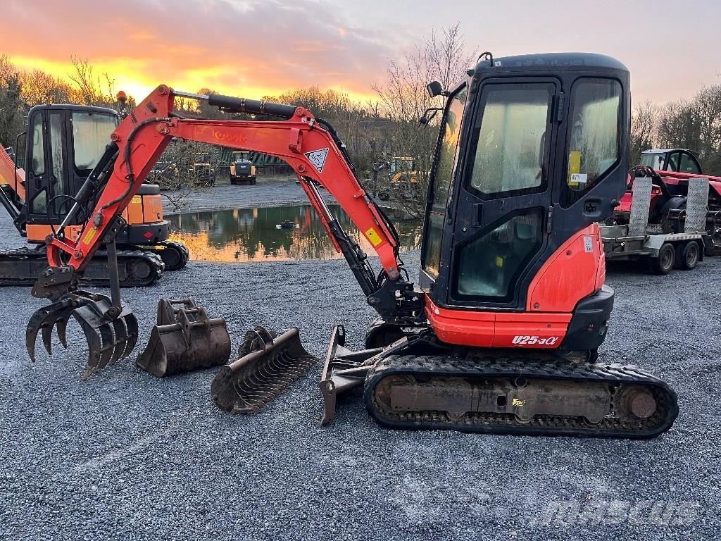 Kubota U 25-3 Mini ekskavatoriai < 7 t