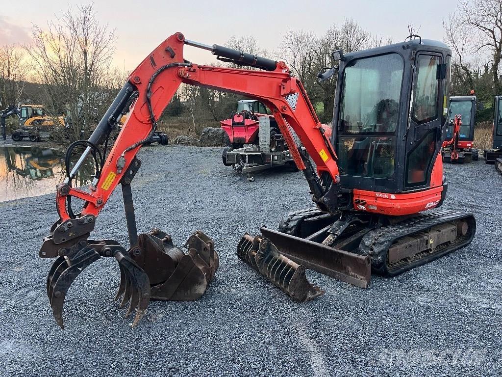 Kubota U 25-3 Mini ekskavatoriai < 7 t