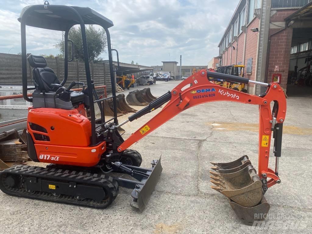 Kubota U 17-3 Mini ekskavatoriai < 7 t