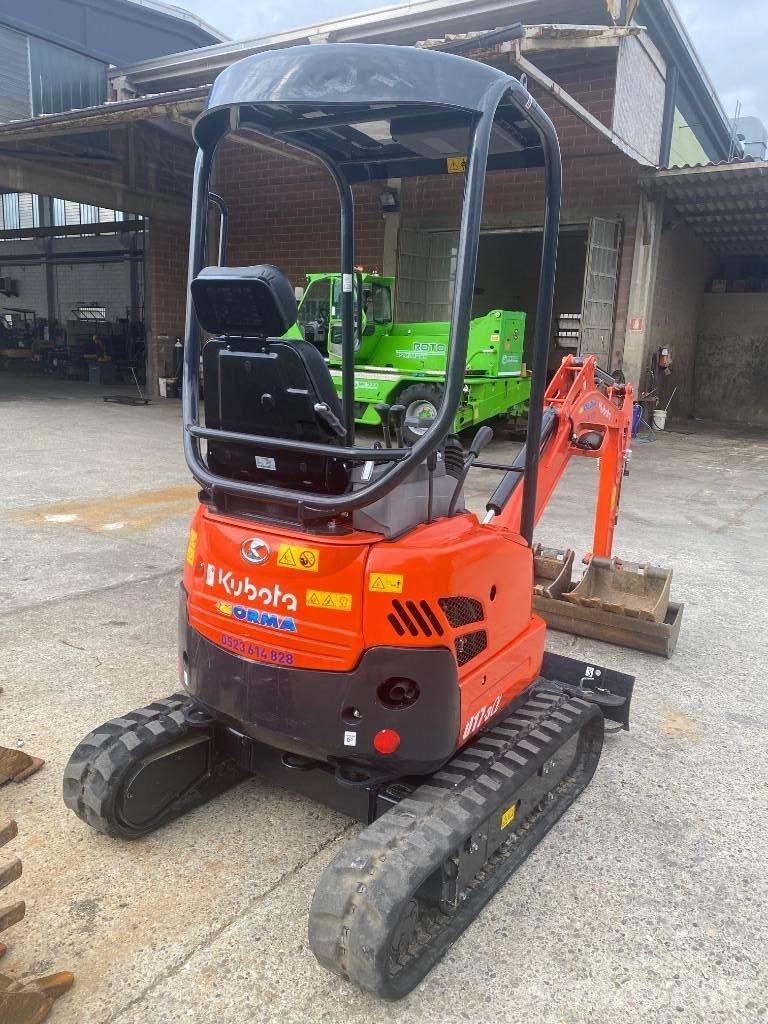 Kubota U 17-3 Mini ekskavatoriai < 7 t