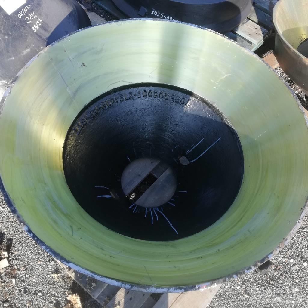 Metso HP 200 Mantle Kiti naudoti statybos komponentai