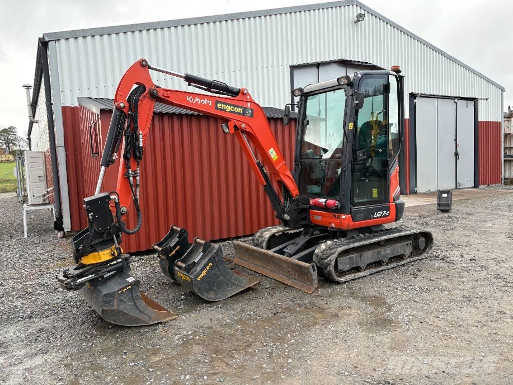 Kubota U27-4 Mini ekskavatoriai < 7 t