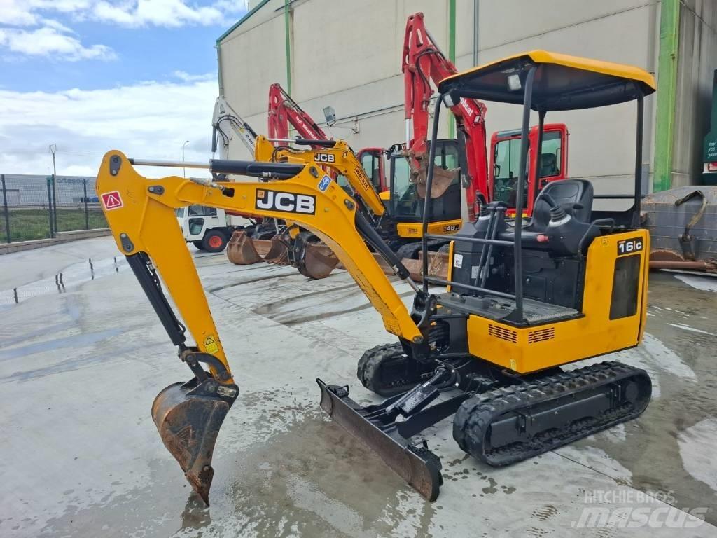 JCB 16 C-1 Mini ekskavatoriai < 7 t