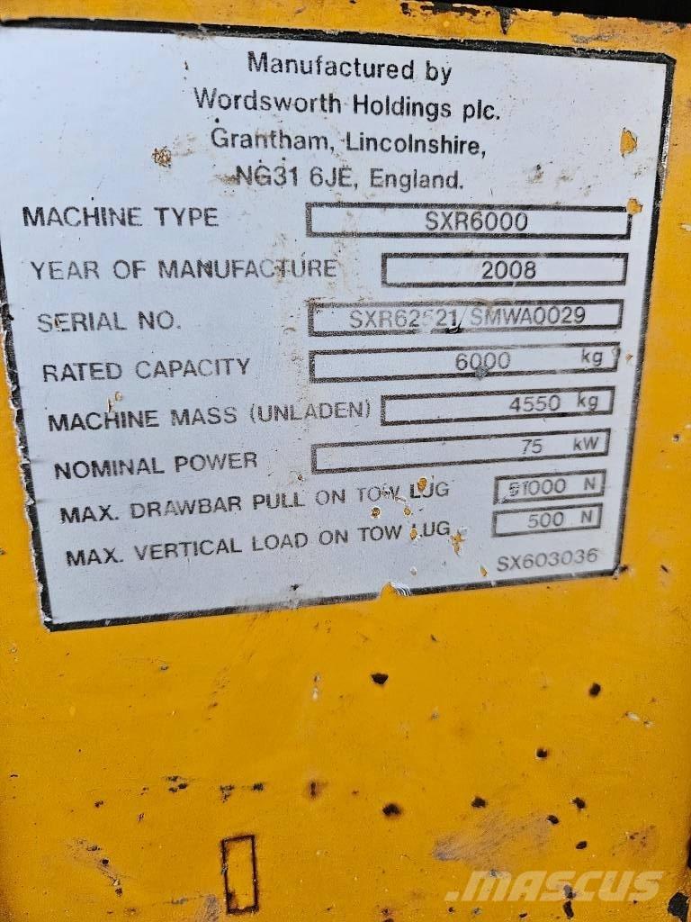 Barford SX R 6000 Statybiniai savivarčiai sunkvežimiai