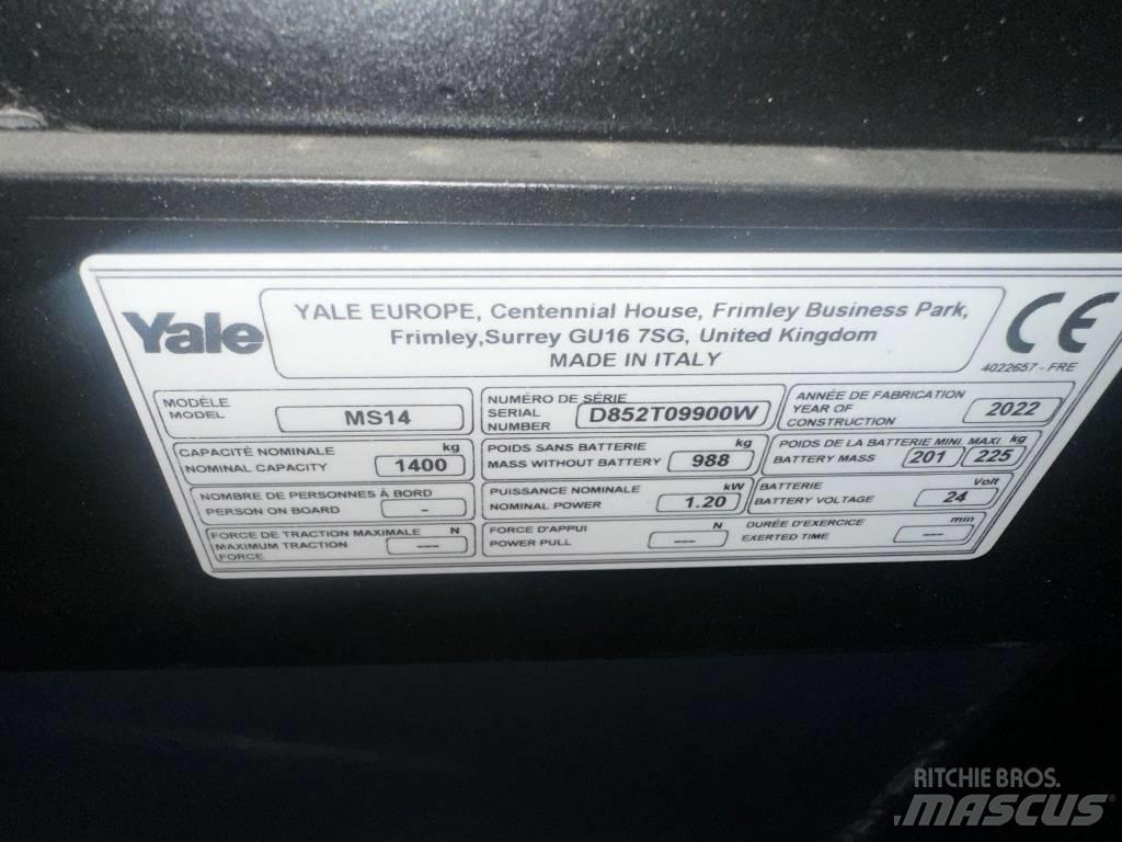 Yale MS 14 AC Rankiniai vėžimėliai