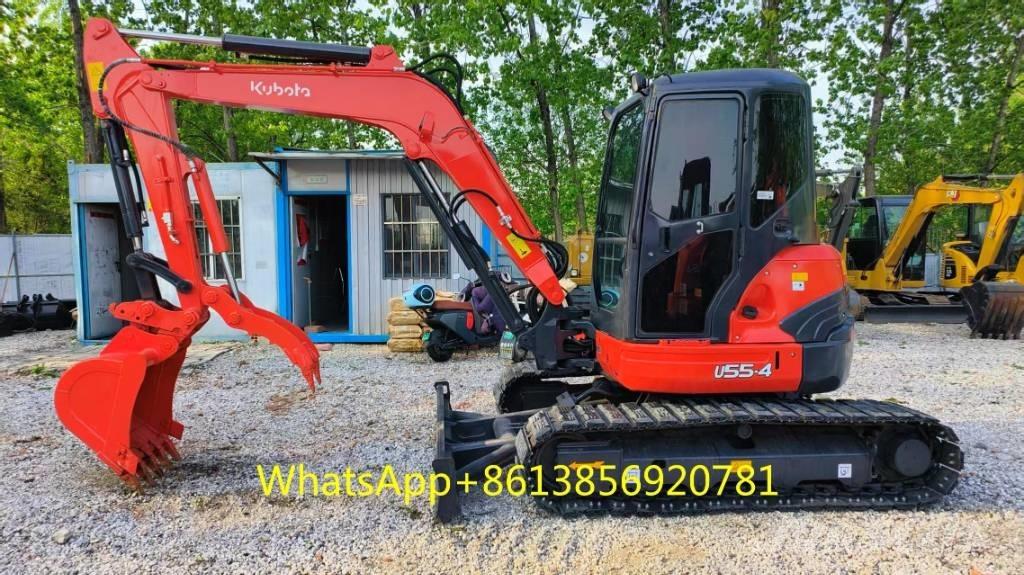 Kubota U 55-4 Mini ekskavatoriai < 7 t