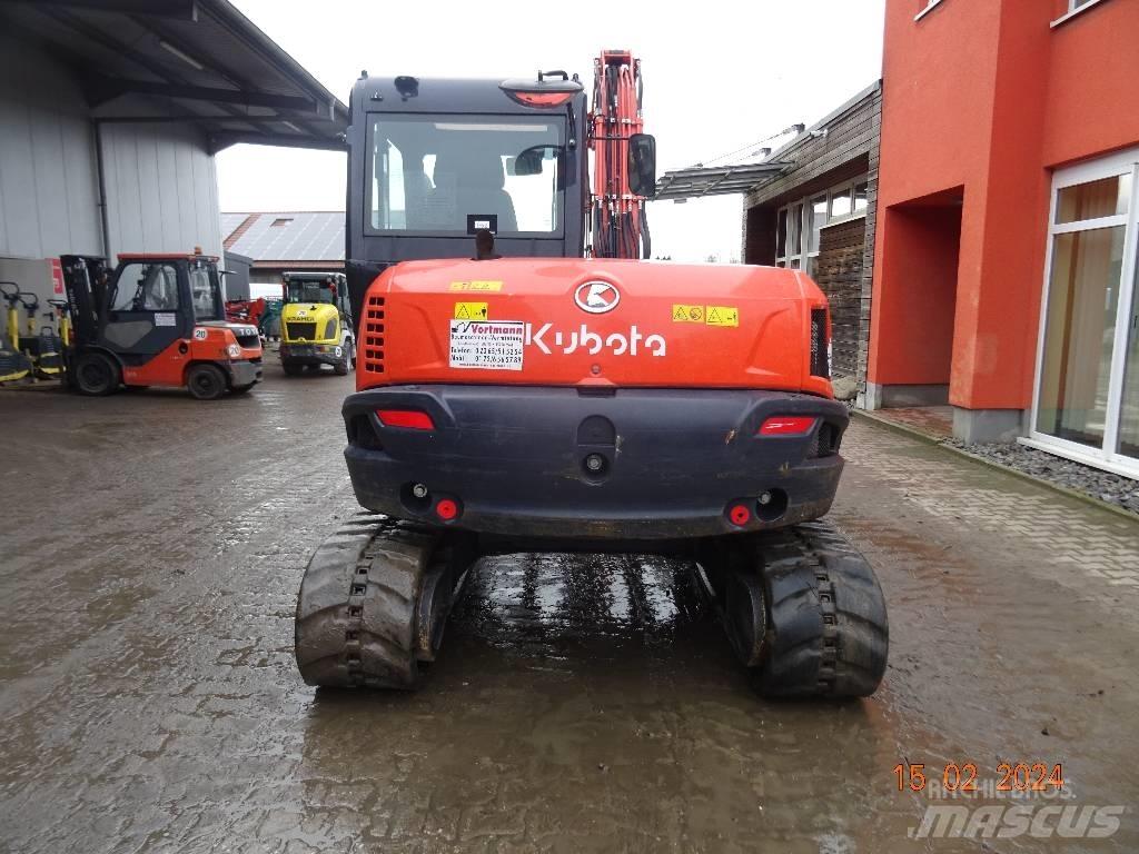 Kubota KX 080-4 Vidutinės galios ekskavatoriai 7-12 t