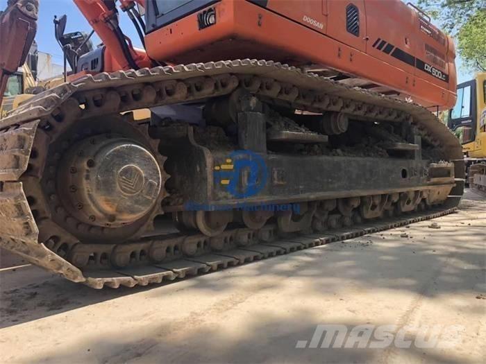 Doosan DX 500LC Vikšriniai ekskavatoriai