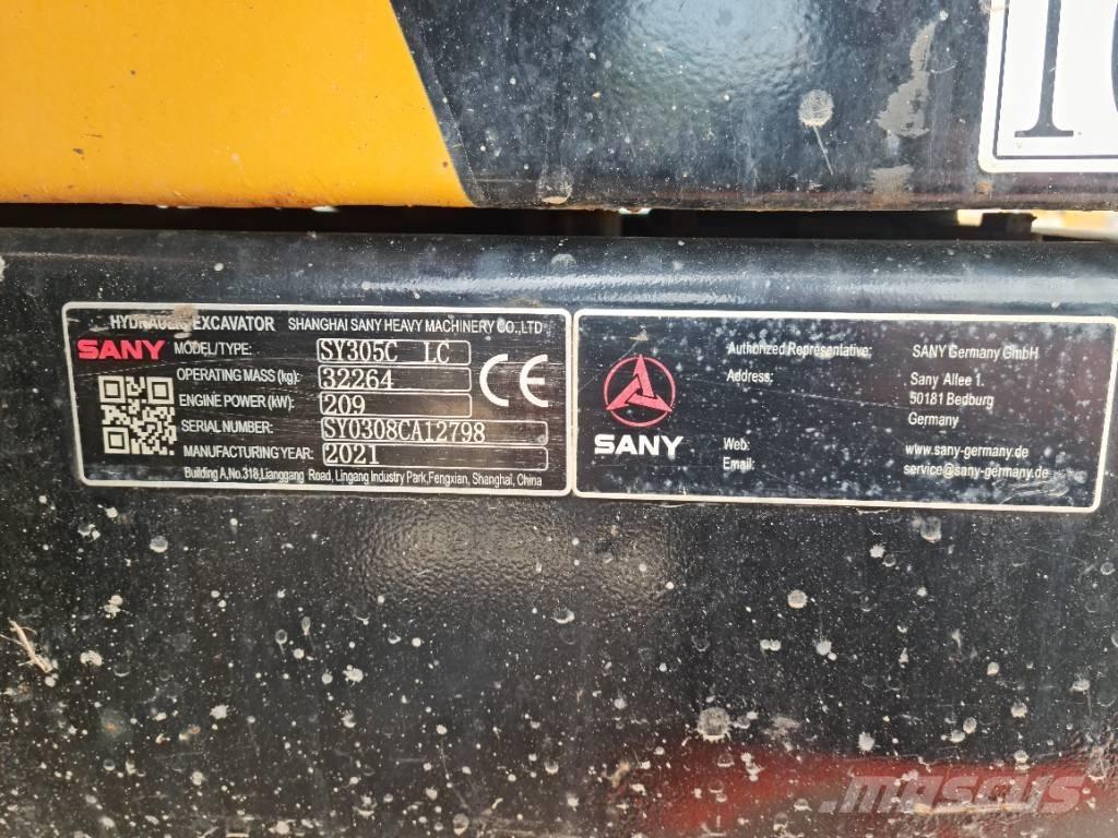 Sany SY 305 CLC Griovimo ekskavatoriai