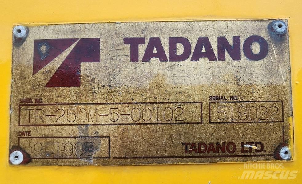 Tadano TR250M-5 Neapdoroto reljefo kranai