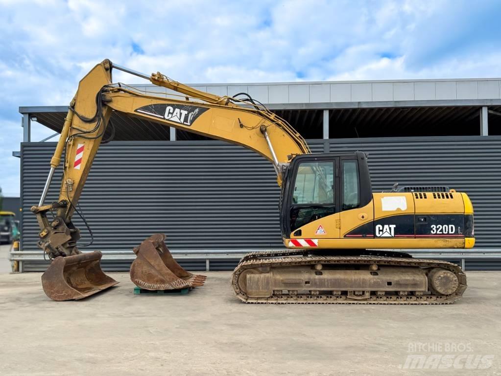 CAT 320 DL Vikšriniai ekskavatoriai