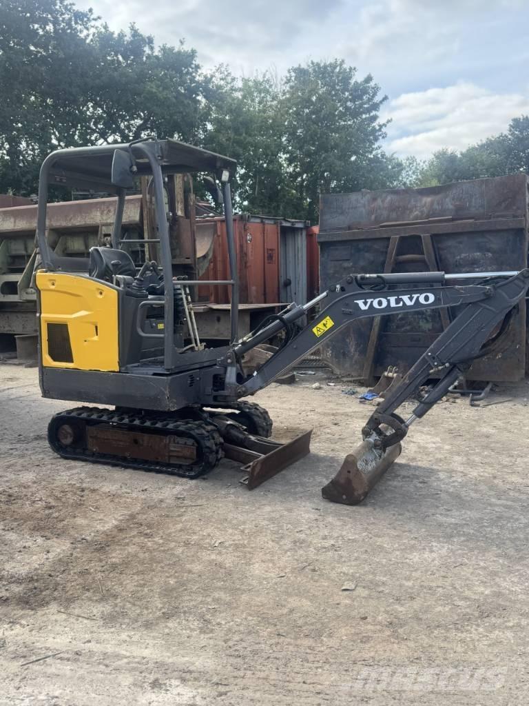 Volvo EC 15 Mini ekskavatoriai < 7 t