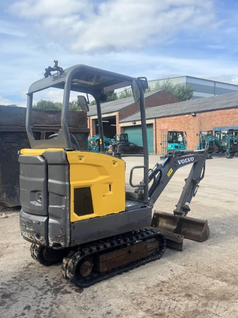 Volvo EC 15 Mini ekskavatoriai < 7 t