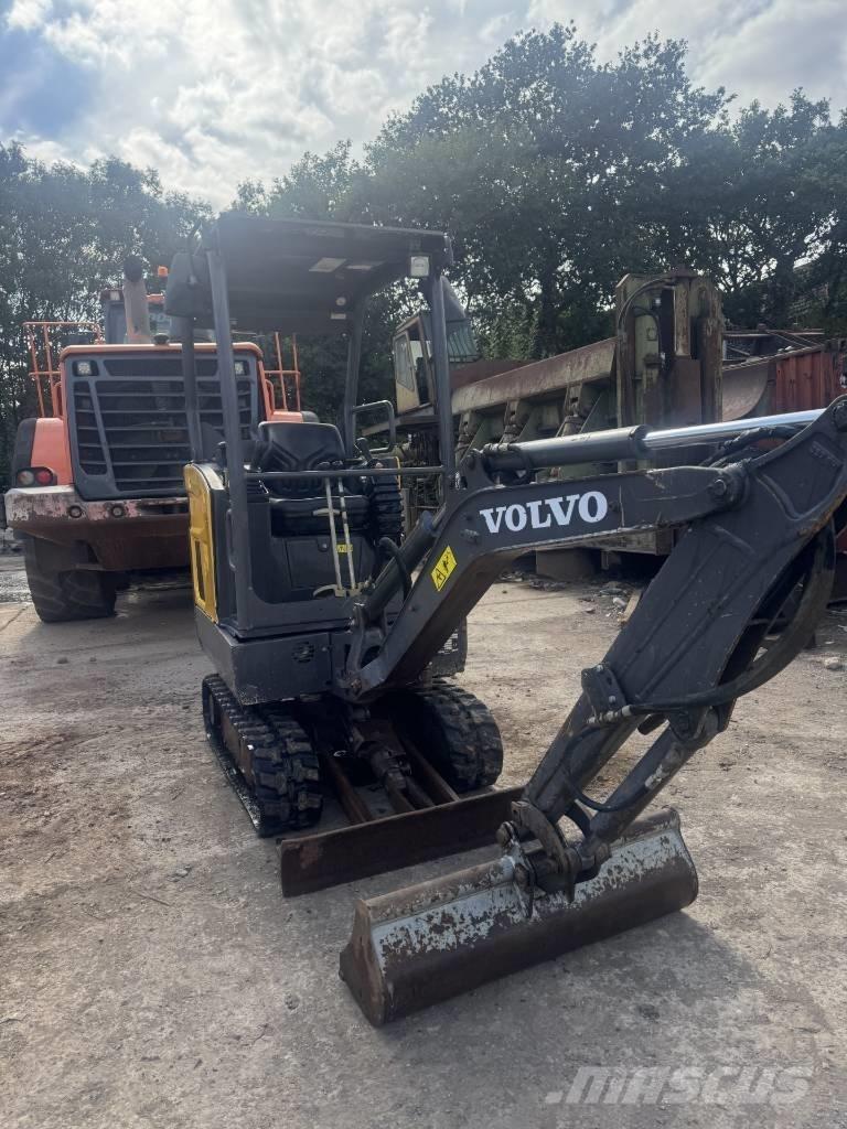 Volvo EC 15 Mini ekskavatoriai < 7 t