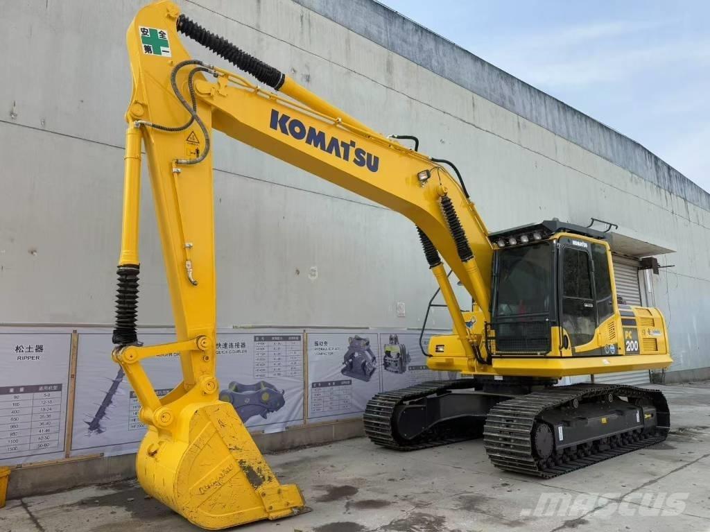 Komatsu PC 200-8N1 Vidutinės galios ekskavatoriai 7-12 t