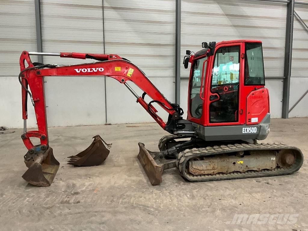 Volvo ECR 50 D Mini ekskavatoriai < 7 t