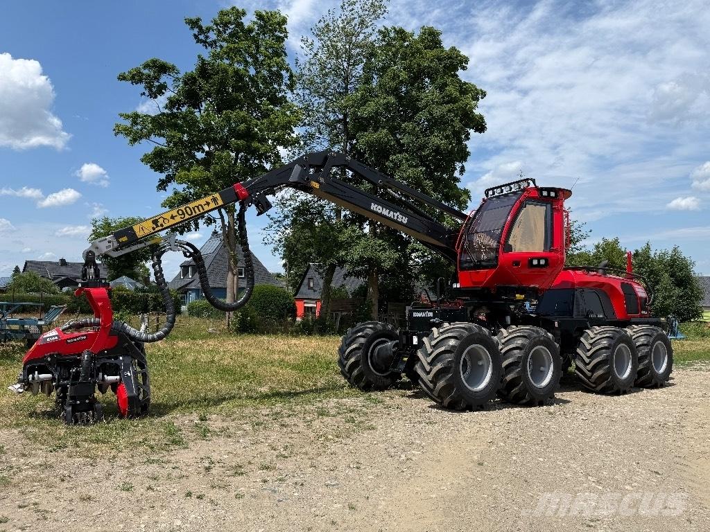 Komatsu 931 XC Miško technika (Harvesteriai)