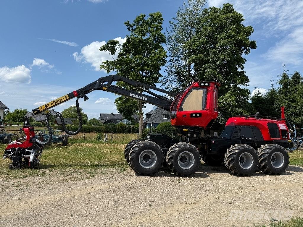Komatsu 931 XC Miško technika (Harvesteriai)