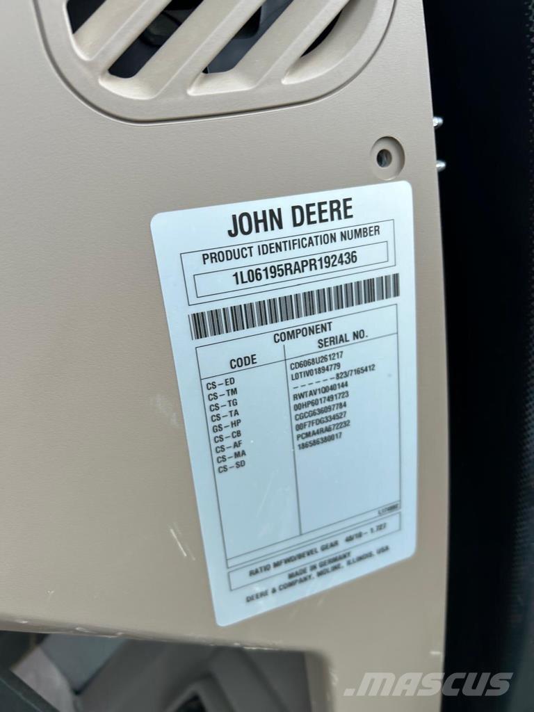 John Deere 6R 195 Traktoriai