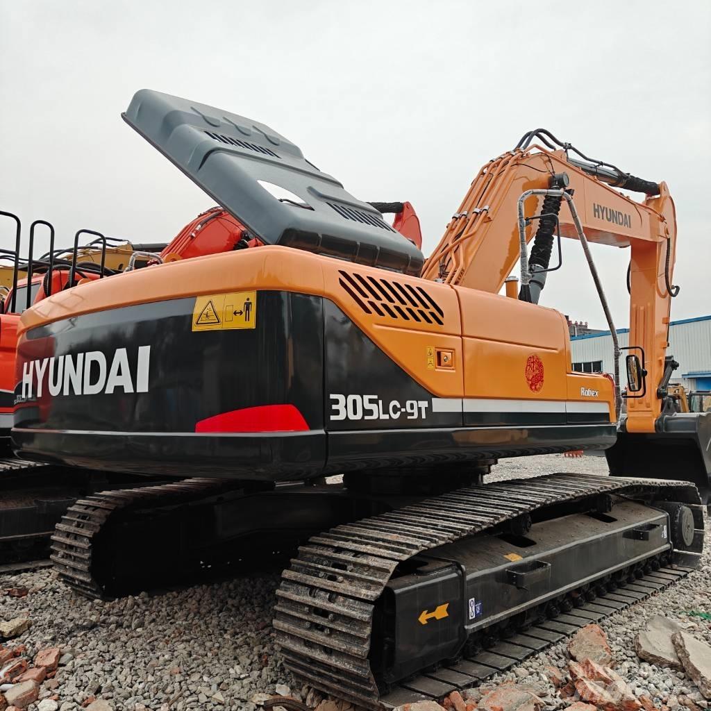 Hyundai 305-9T Vikšriniai ekskavatoriai