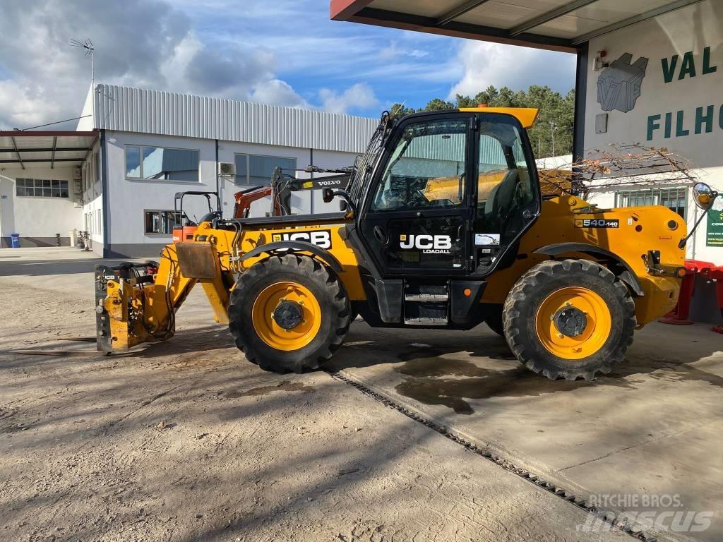 JCB 540-140 Teleskopiniai krautuvai