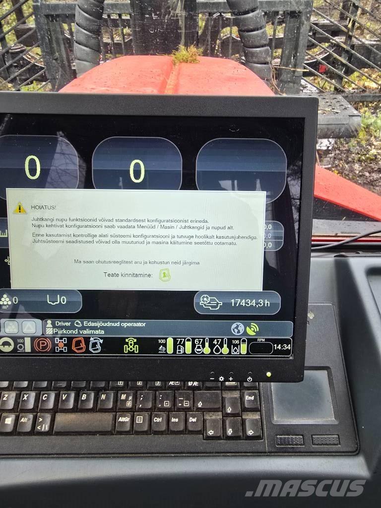 Komatsu 875 Naudoti miškovežiai (Forvarderiai)