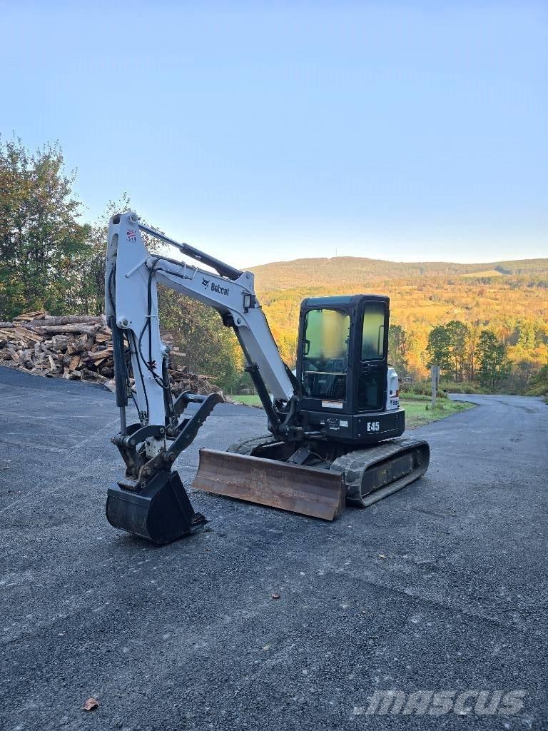 Bobcat E 45 Mini ekskavatoriai < 7 t