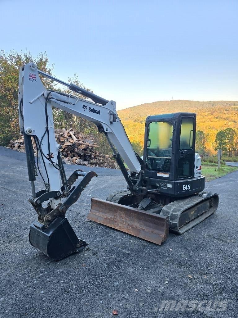 Bobcat E 45 Mini ekskavatoriai < 7 t