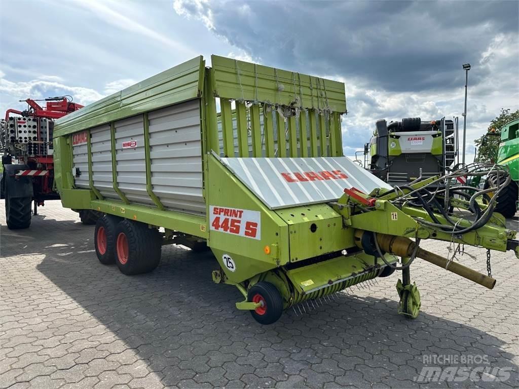 CLAAS Sprint 445 S Savikrovės priekabos