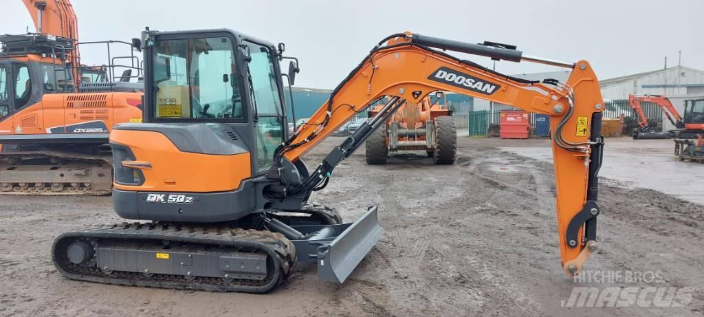 Doosan DX 50 Z Vikšriniai ekskavatoriai