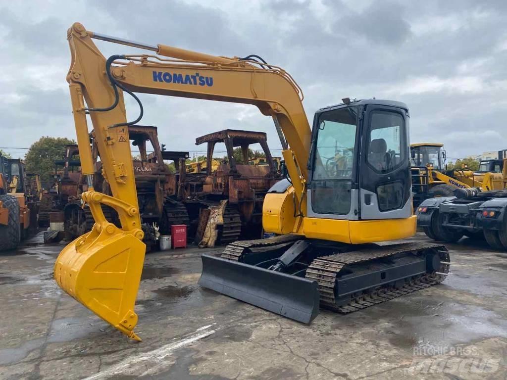 Komatsu pc78us Vidutinės galios ekskavatoriai 7-12 t