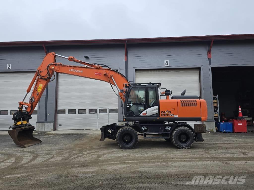 Hitachi ZX 220W-5 Ratiniai ekskavatoriai