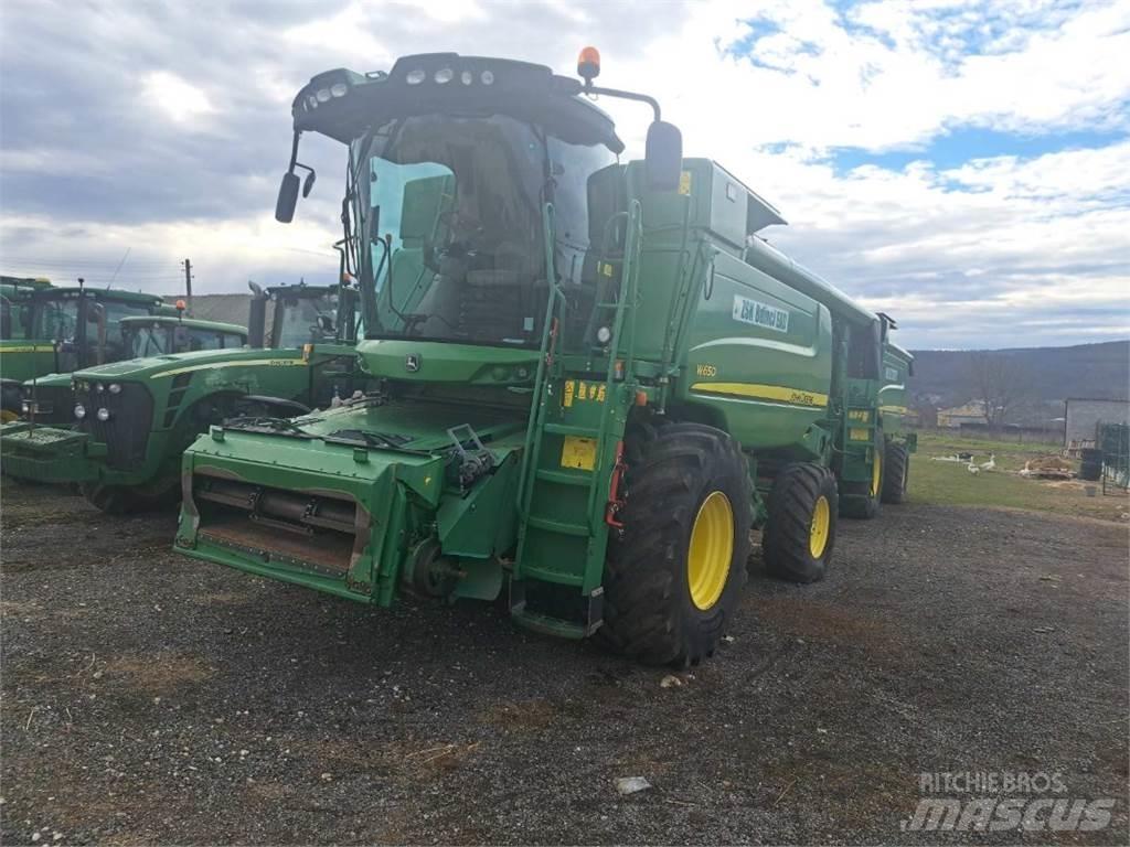 John Deere W650 Derliaus nuėmimo kombainai