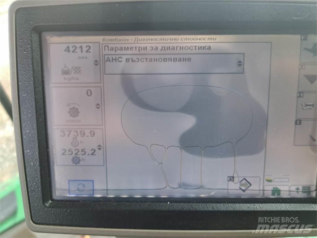 John Deere W650 Derliaus nuėmimo kombainai
