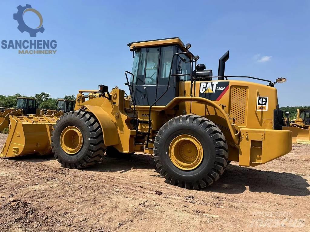 CAT 980 H Naudoti ratiniai krautuvai