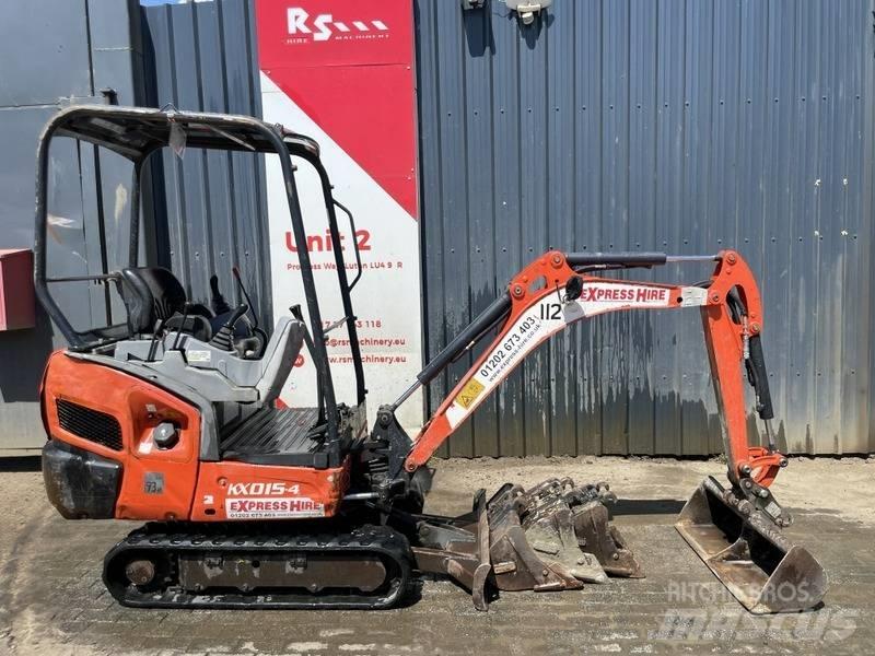 Kubota KX 015-4 Mini ekskavatoriai < 7 t