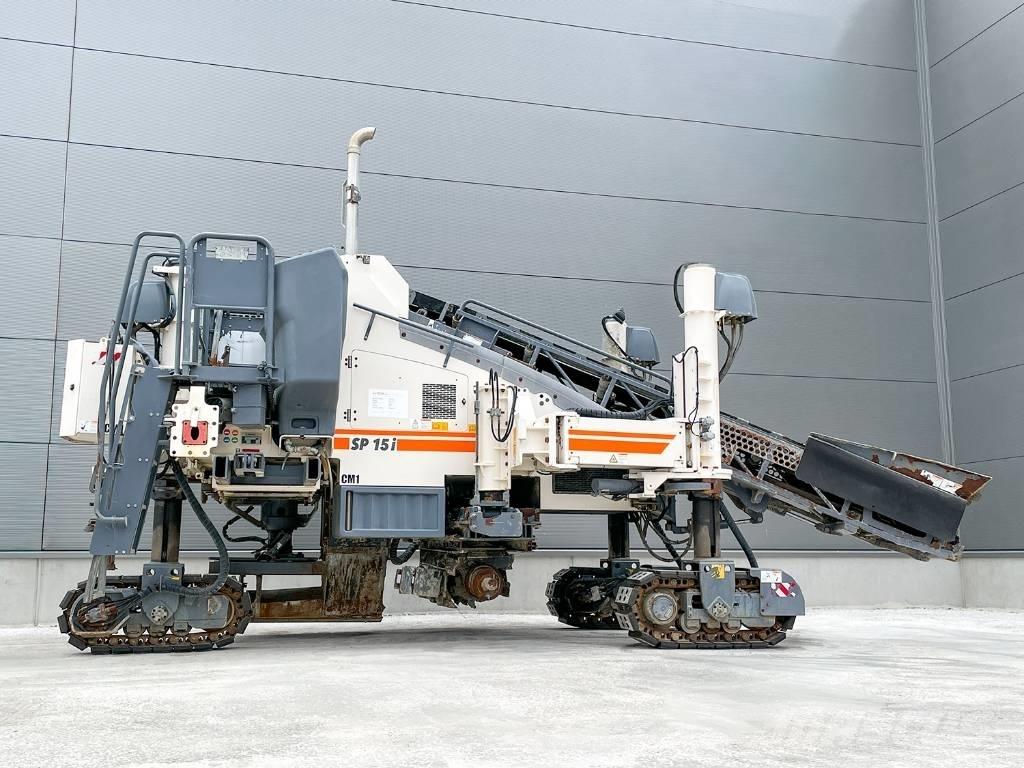 Wirtgen SP 15i Betono poliravimo technika