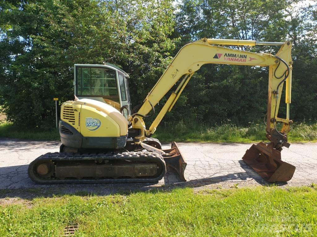 Yanmar Vio 75 A Vidutinės galios ekskavatoriai 7-12 t