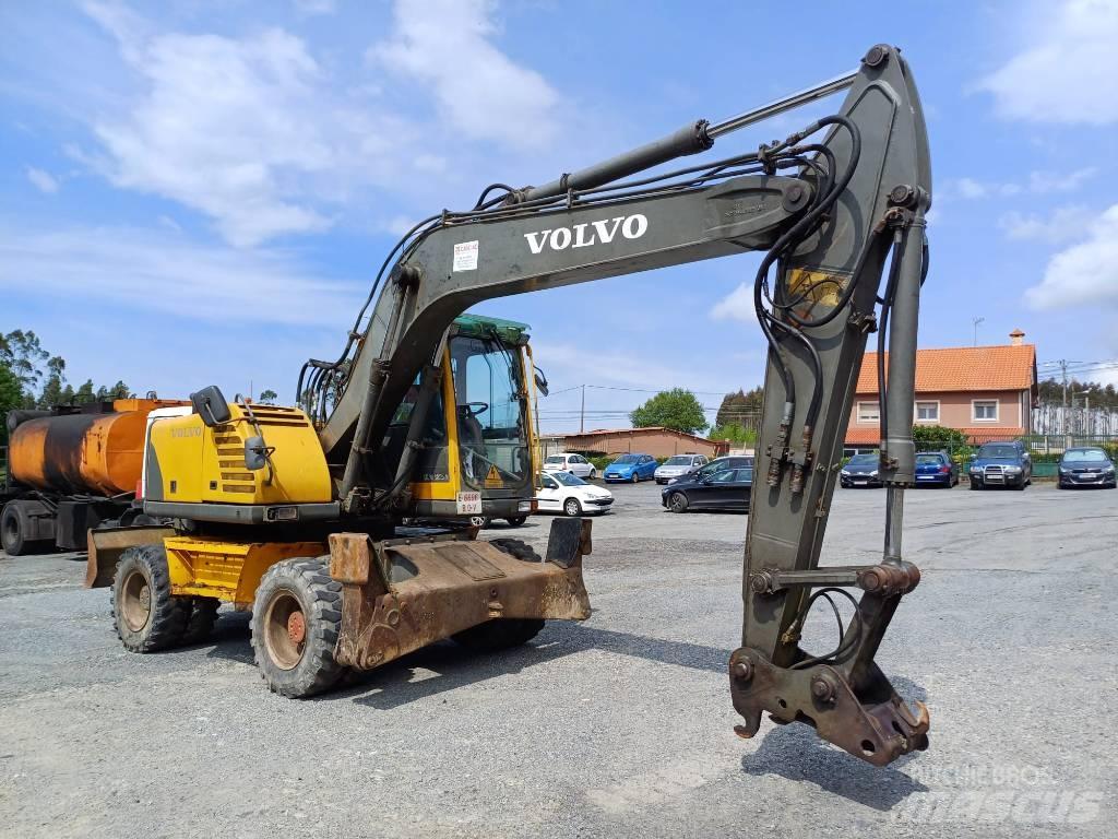 Volvo EW 160 B Ratiniai ekskavatoriai