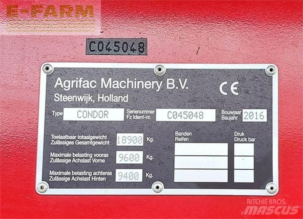 Agrifac condor iv Prikabinami purkštuvai