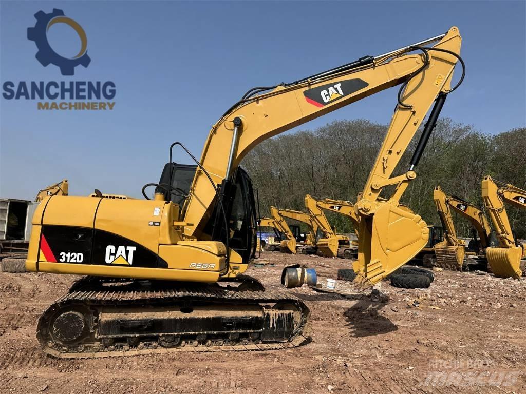 CAT 312 D Vikšriniai ekskavatoriai