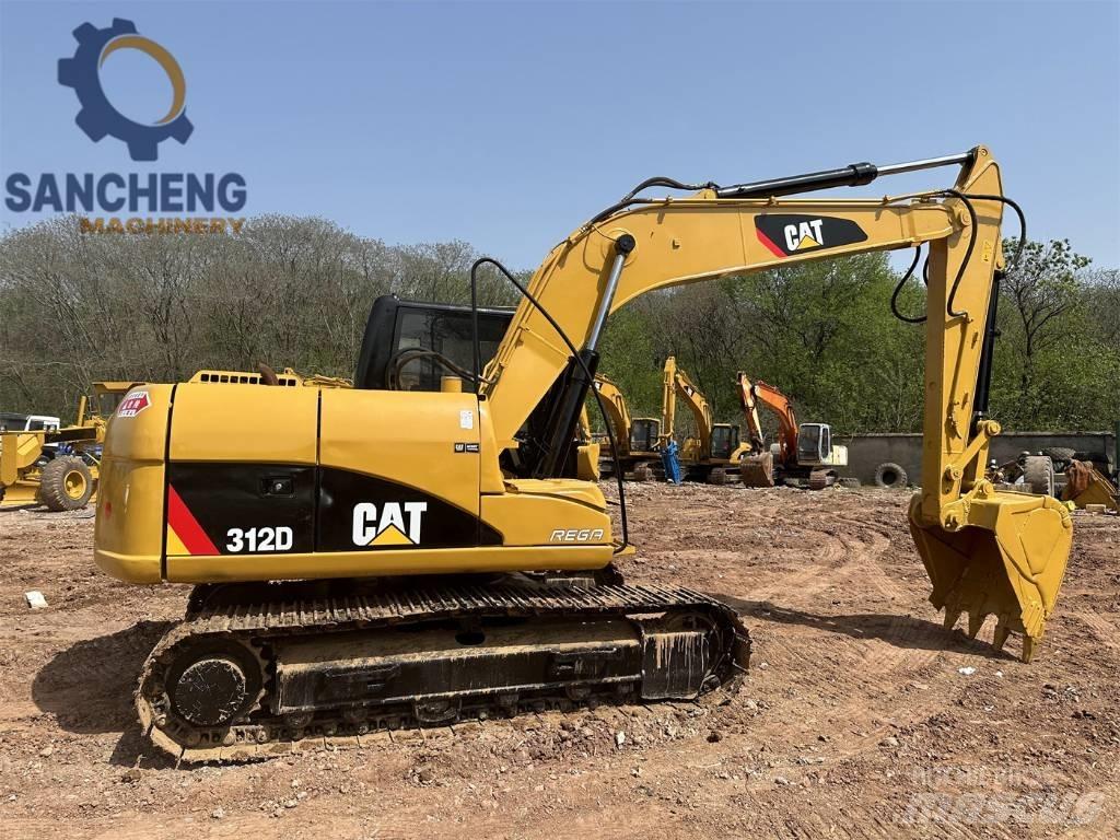 CAT 312 D Vikšriniai ekskavatoriai