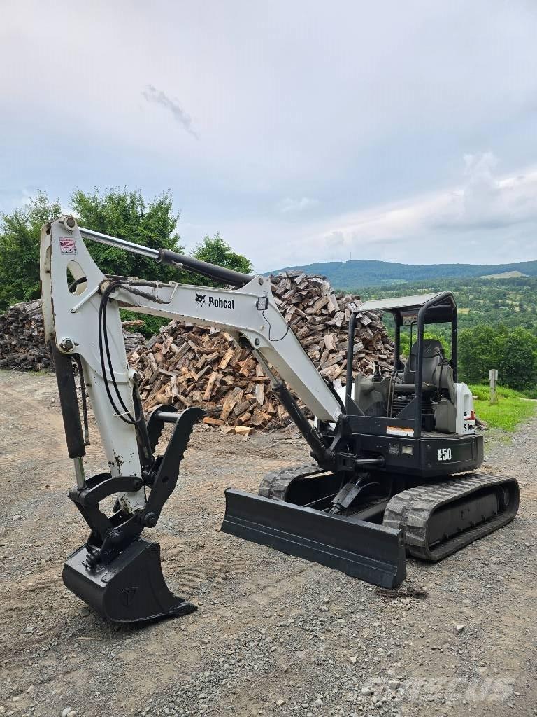Bobcat E 50 Mini ekskavatoriai < 7 t