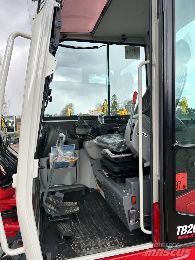 Takeuchi TB260 Mini ekskavatoriai < 7 t