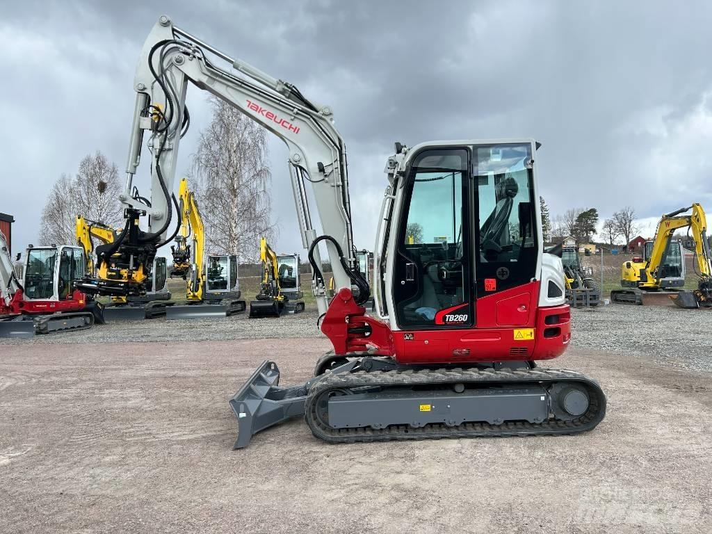 Takeuchi TB260 Mini ekskavatoriai < 7 t