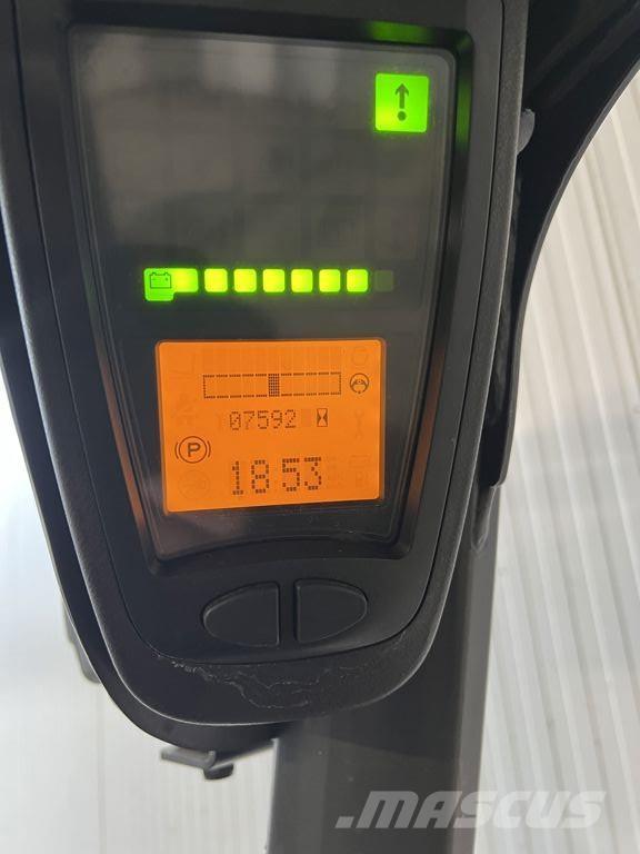 Linde E18L-02 Elektriniai šakiniai krautuvai