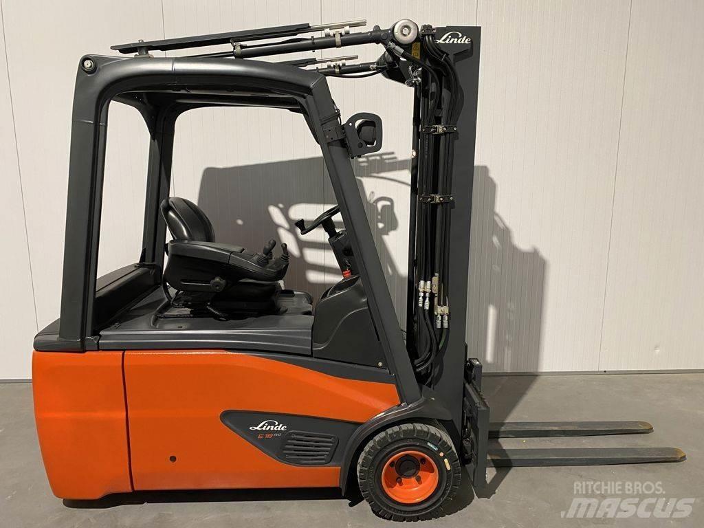 Linde E18L-02 Elektriniai šakiniai krautuvai