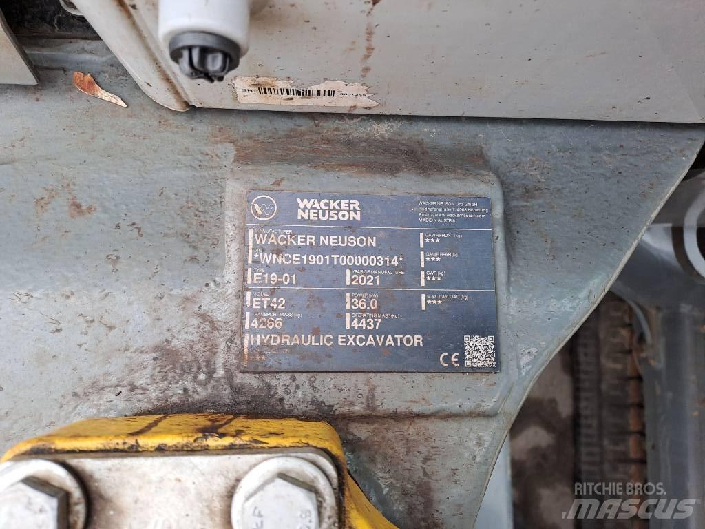 Wacker Neuson ET42 Vikšriniai ekskavatoriai