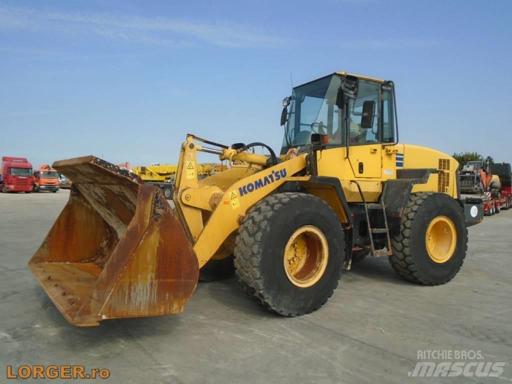 Komatsu WA200-5 Naudoti ratiniai krautuvai